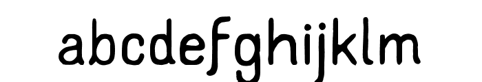 Supreme Font LOWERCASE
