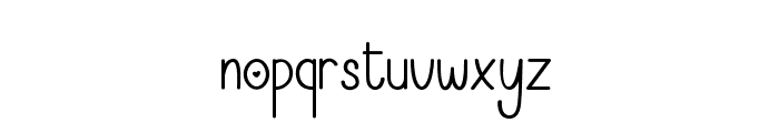 Surabayan's Komting Font LOWERCASE