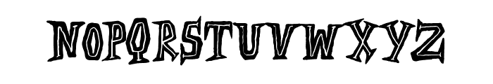 Surfnik Reverse Font LOWERCASE