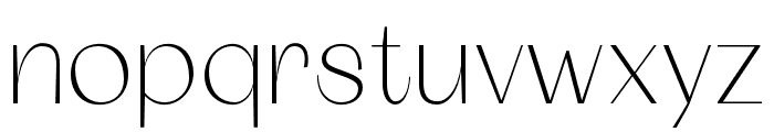 Surlite Font LOWERCASE