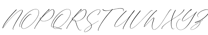 Sutherla Romance Script Italic Font UPPERCASE