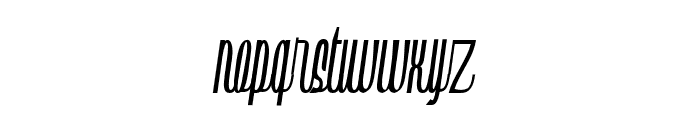 Sutray Italic Thin Italic Font LOWERCASE