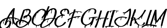 Suvillian-Regular Font UPPERCASE