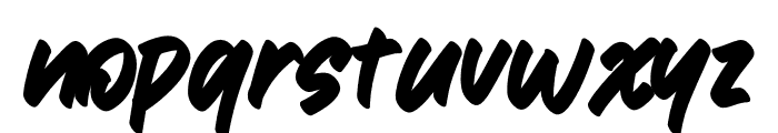Suyato Font LOWERCASE