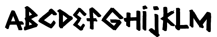 Swag Marker Regular Font UPPERCASE