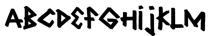 Swag Marker Regular Font LOWERCASE