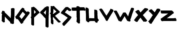 Swag Marker Regular Font LOWERCASE