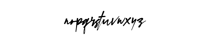 SwagSignature Font LOWERCASE