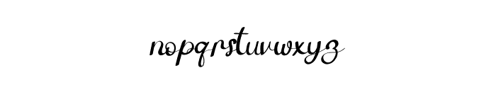 Swallowty Font LOWERCASE