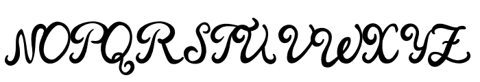 Swan Font UPPERCASE