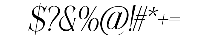 Swantime Regular Font OTHER CHARS