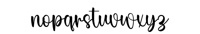 Swanty Font LOWERCASE