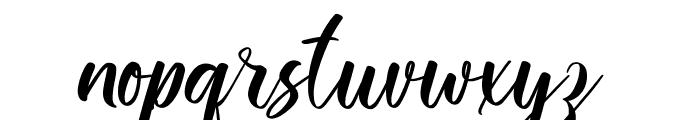 Swarthmore Font LOWERCASE