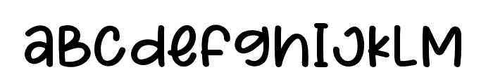 Sweaty Grapes Font LOWERCASE