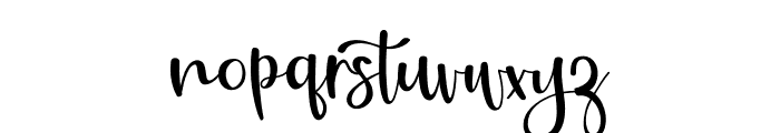 Sweet And  Pretty Font LOWERCASE