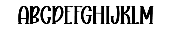 Sweet August Regular Font UPPERCASE