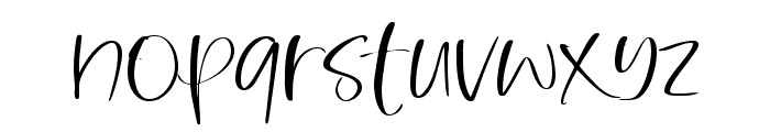 Sweet August  Font LOWERCASE