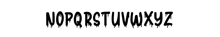 Sweet Bloods Font LOWERCASE