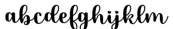 Sweet Bolu Font LOWERCASE