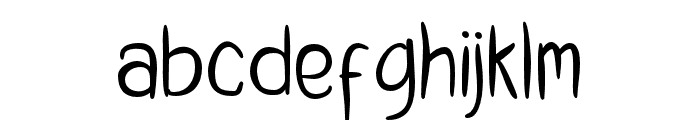 Sweet Boy Regular Font LOWERCASE