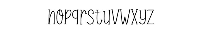 Sweet Camper Font LOWERCASE