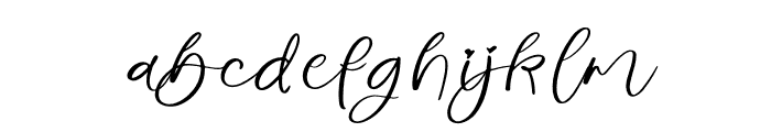 Sweet Carollina Italic Font LOWERCASE