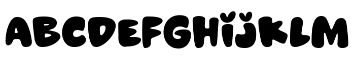 Sweet Chunky Font LOWERCASE