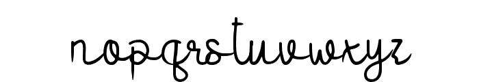 Sweet Coconut Font LOWERCASE