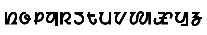 Sweet Curly  Font LOWERCASE
