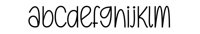 Sweet Diary Font LOWERCASE