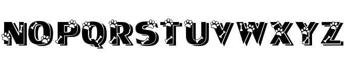 Sweet Dog Regular Font UPPERCASE
