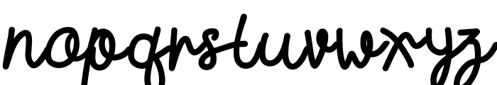 Sweet Farm Script Font LOWERCASE