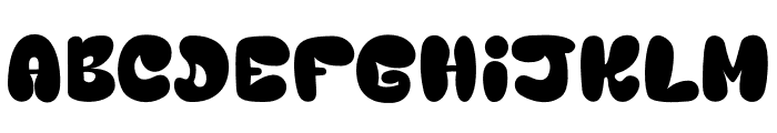 Sweet Groovy Standard Font UPPERCASE