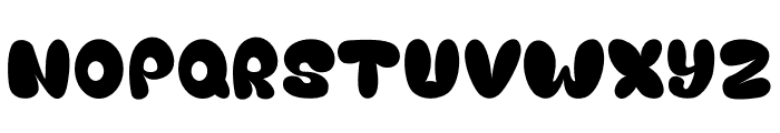 Sweet Groovy Standard Font UPPERCASE