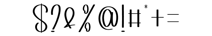 Sweet Handwriting Font OTHER CHARS