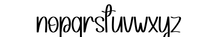 Sweet Handwriting Font LOWERCASE