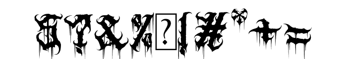 Sweet Helloween Font OTHER CHARS