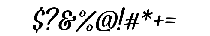 Sweet Hoenybee Italic Font OTHER CHARS