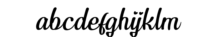 Sweet Hoenybee Italic Font LOWERCASE