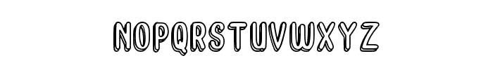 Sweet Hysteria Regular Font UPPERCASE