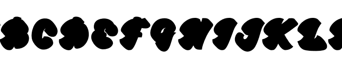 Sweet Joys Shadow Font UPPERCASE