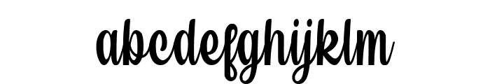 Sweet Lullaby Font LOWERCASE