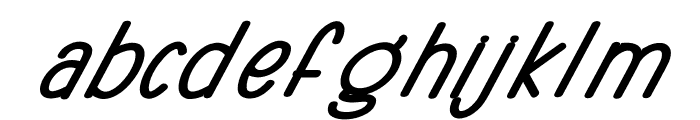 Sweet Mango Italic Bold Regular Font LOWERCASE