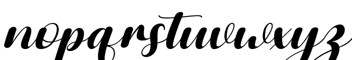Sweet Monica  Italic Regular Font LOWERCASE