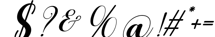Sweet MonicaItalic-Regular Font OTHER CHARS