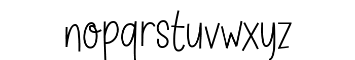 Sweet Notes Font LOWERCASE