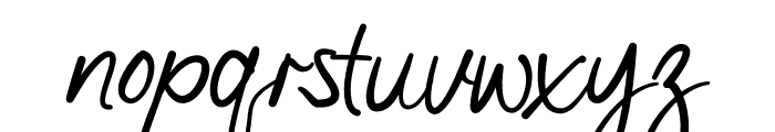 Sweet Of Romantical Font LOWERCASE