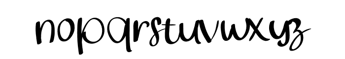 Sweet Rose Font LOWERCASE