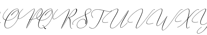 Sweet Salssa Italic Font UPPERCASE