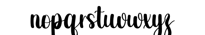 Sweet Santa Font LOWERCASE